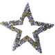 60mm Iron-On Star Motif